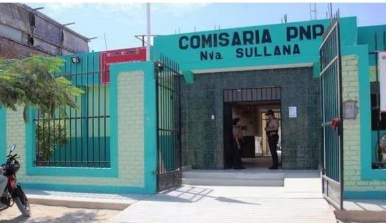 Efectivos de la comisaria PNP de Nuevo Sullana realizaron la captura 