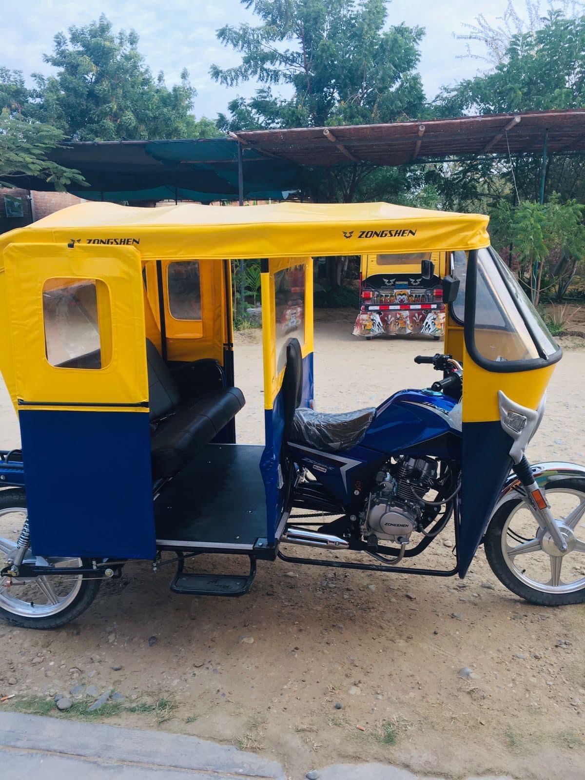 Esta es la mototaxi que fue robada 