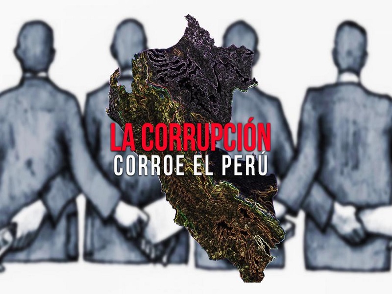 PERÚ, UNO DE LOS PAÍSES MÁS CORRUPTOS DEL MUNDO