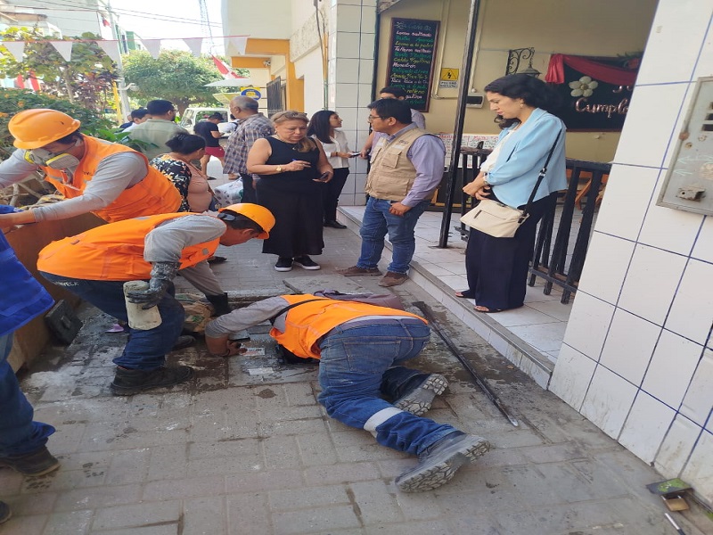 EPS GRAU realiza operativos de cortes por morosidad y detección de conexiones clandestinas en Sullana