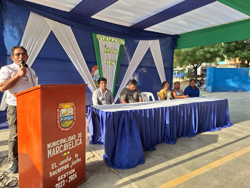 Inauguran Talleres de Vacaciones útiles en Marcavelica.