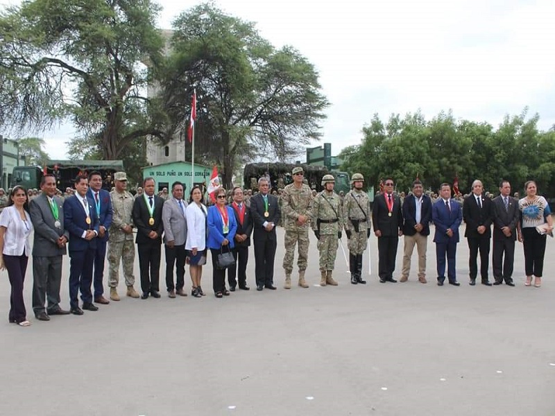 Ceremonia de reconocimiento al nuevo Jefe de la primera Brigada de Caballería.