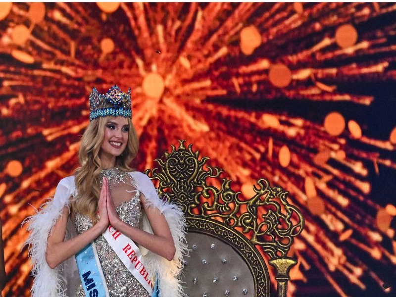 Krystyna Pyszková, de República Checa, es coronada Miss Mundo 2024