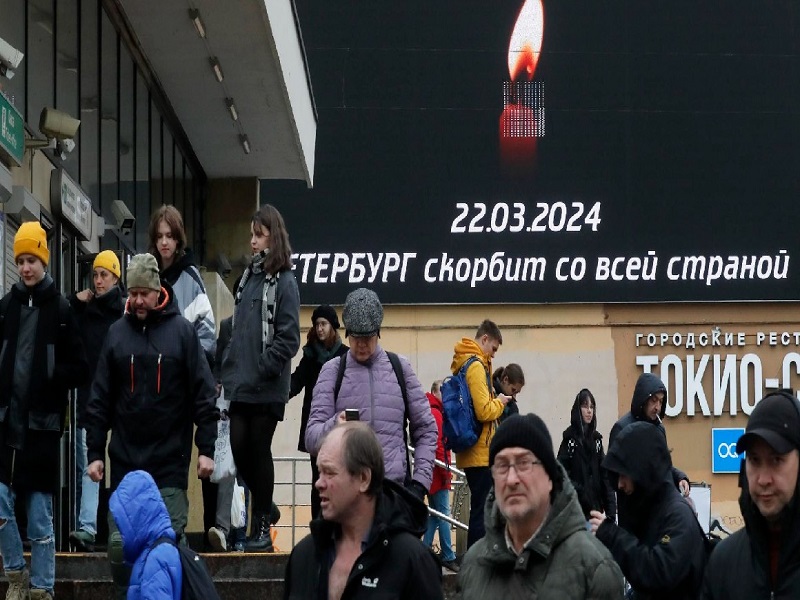 Rusia: decretan prisión preventiva para cuatro sospechosos del ataque terrorista en el Crocus City Hall de Moscú