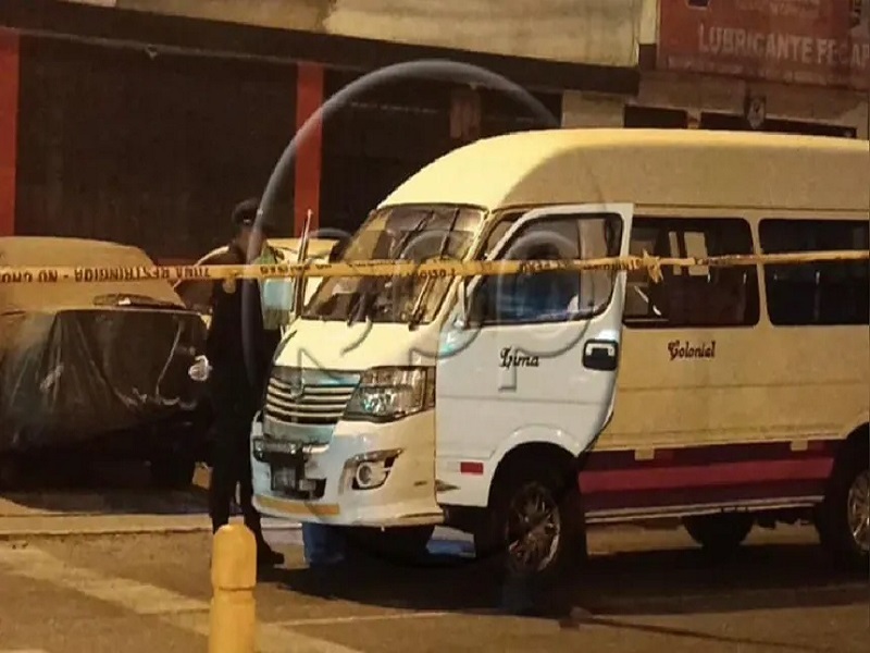 Un chofer de combi fue asesinado a balazos en el Callao