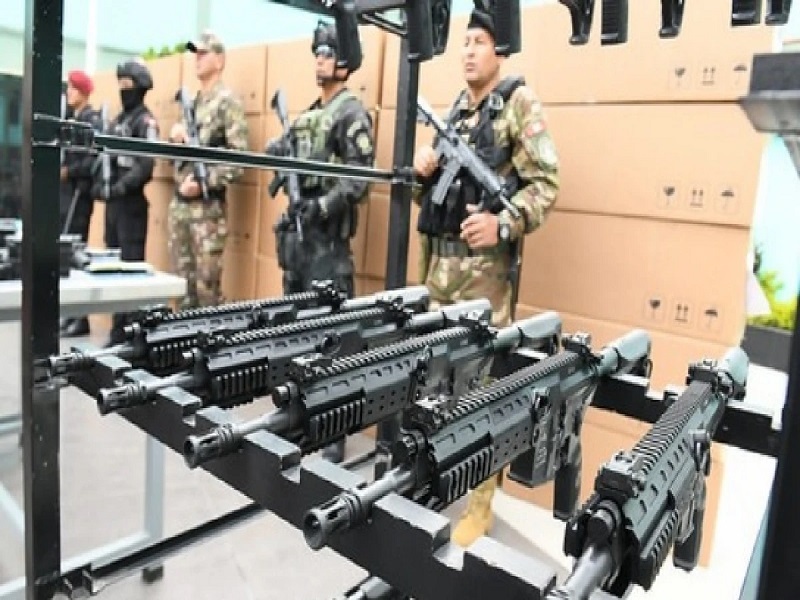 Denuncian que armas adquiridas para la Policía Nacional no pueden ser utilizadas por falta de balas