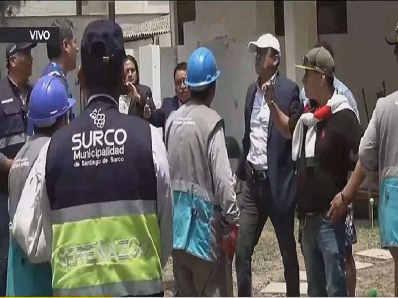 Municipalidad de Surco denunciará a María Acuña ante Comisión de Ética por agresiones a trabajadores ediles