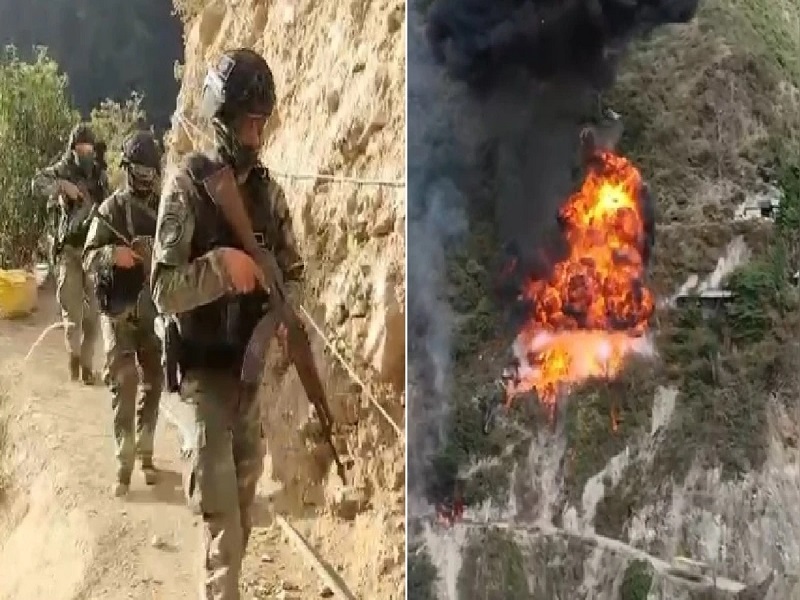 La Libertad: Intervienen catorce bocaminas en cuatro sectores que habían sido invadidos por mineros ilegales