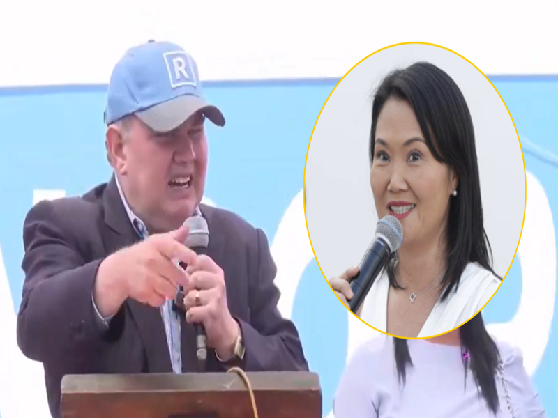 López Aliaga arremete contra Keiko Fujimori: "Es una vaga" y "bien malcriadita"
