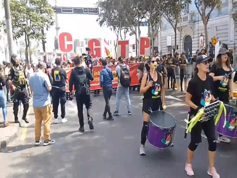 CGTP anuncia paro nacional y exige renuncia de Boluarte