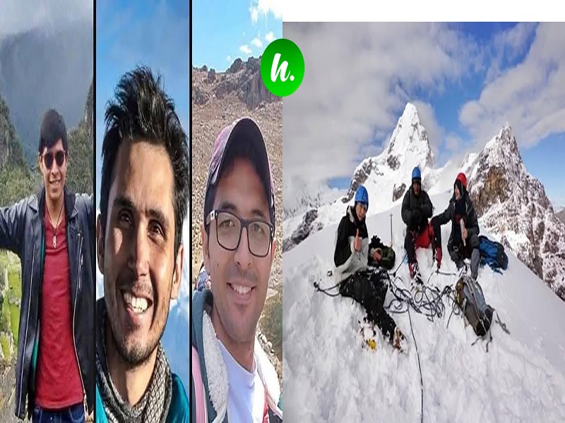 Montañistas podrían haber sido sepultados por avalancha de nieve en nevado Artesonraju