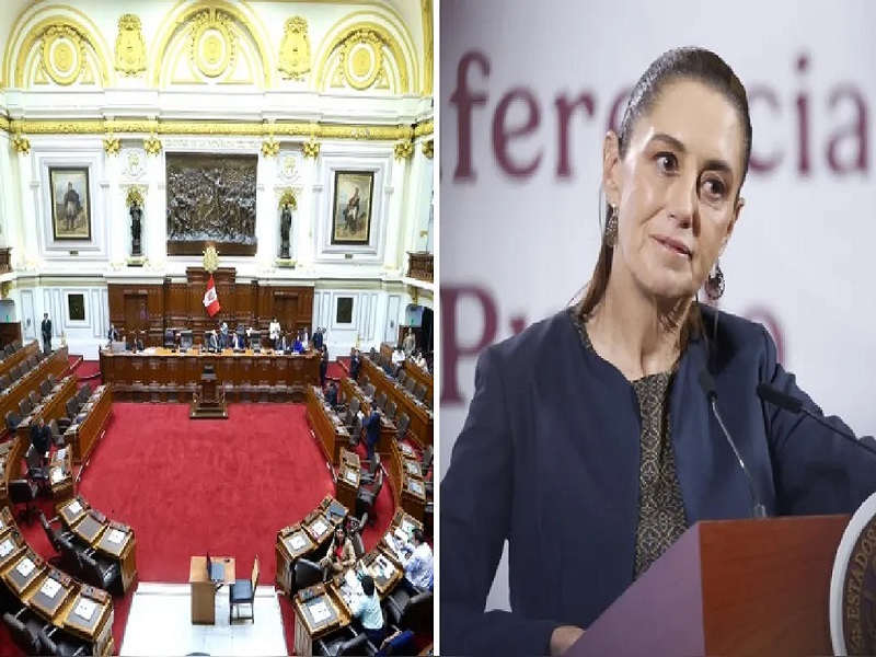 Congreso declara persona no grata a Claudia Sheinbaum, presidenta de México