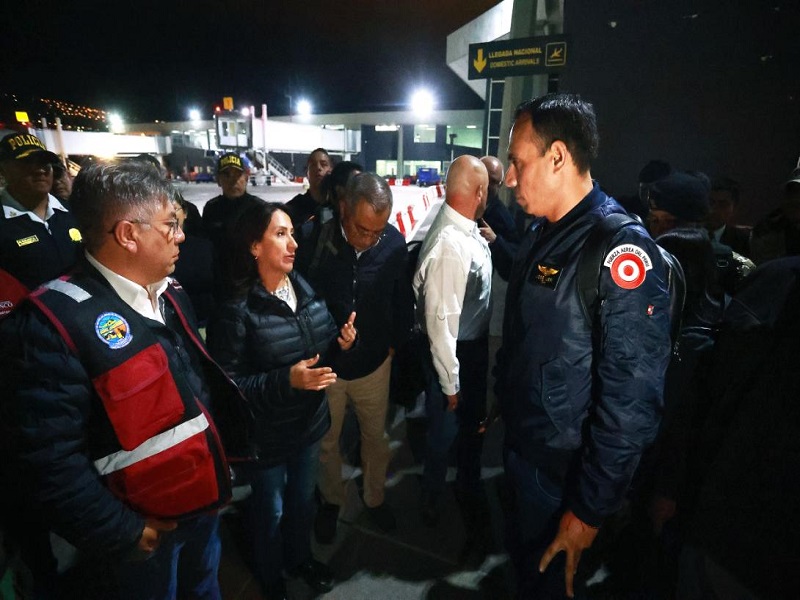 Presidente Jerí llegó a Cusco para coordinar respuesta tras grave choque de trenes en la ruta a Machu Picchu