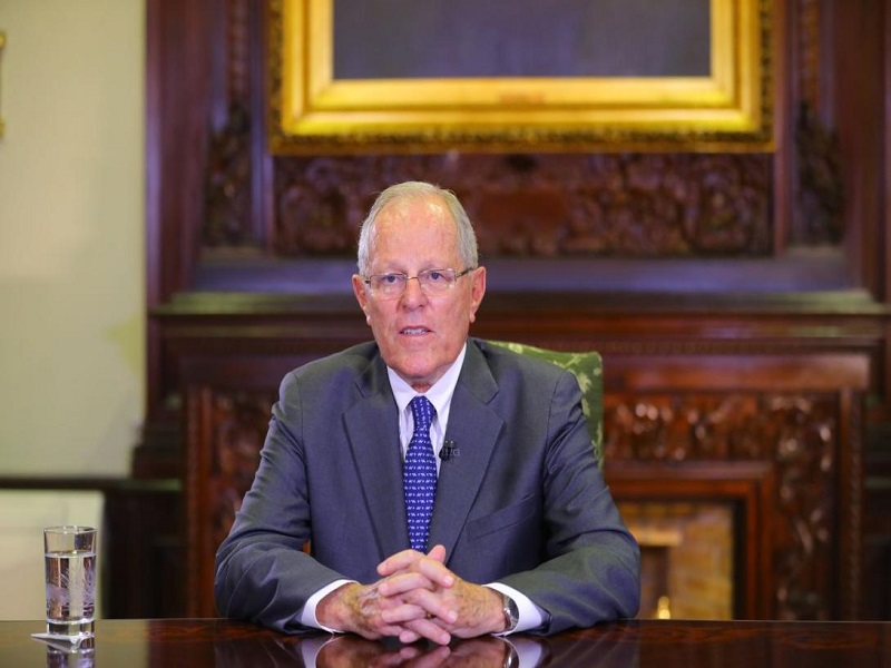 Pedro Pablo Kuczynski presentó denuncia constitucional contra el titular de la PCM, Eduardo Arana