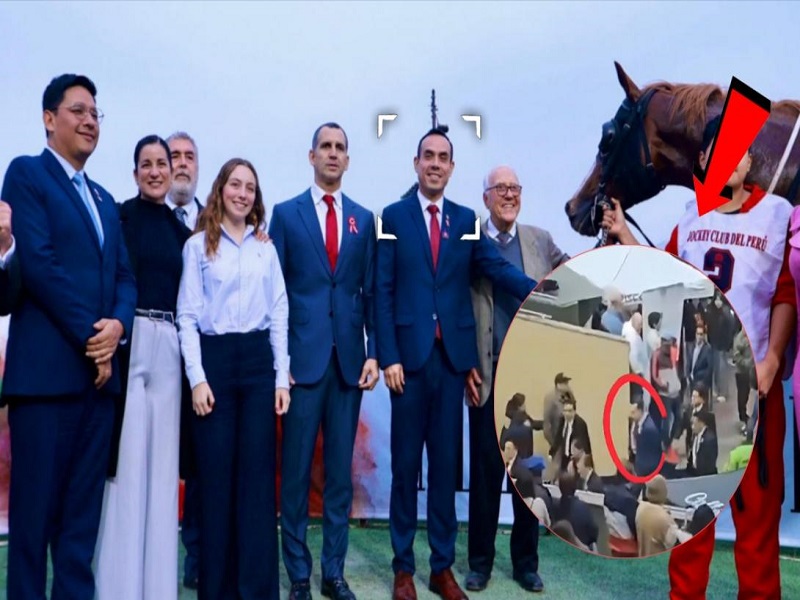 Presidente del Congreso es abucheado en el Hipódromo de Monterrico