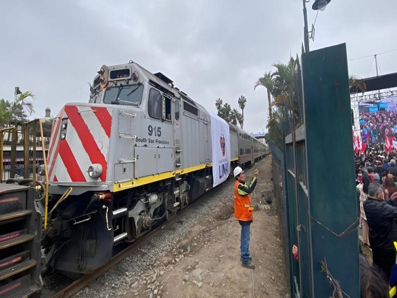 Tren Lima–Chosica funcionaría el próximo año y beneficiará a 3 millones de personas