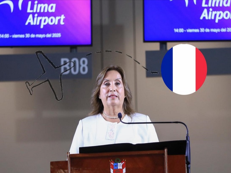 Congreso aprueba viaje de Dina Boluarte a Francia