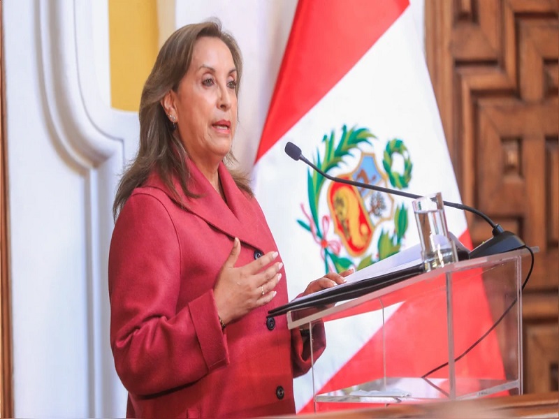 Pleno del Congreso aprueba viaje de Dina Boluarte a Japón e Indonesia del 5 a 12 de agosto