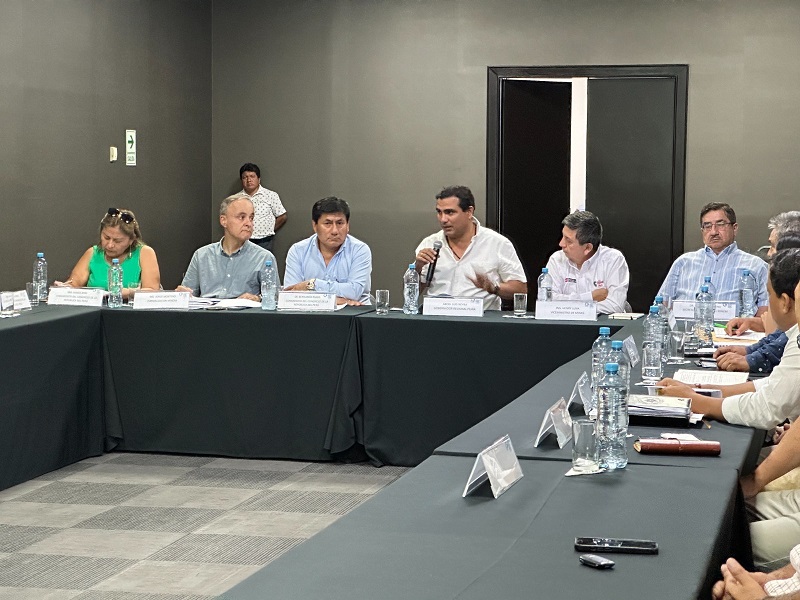 Reunión técnica sobre proyecto de Planta de fertilizantes en la provincia de Sechura.